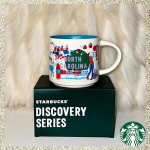 💚⭐️ NWT Starbucks "Discovery Series" North Carolina 14oz Mug